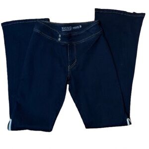 YOYO You’re on your Own Denim Flare Wide Leg Zipper Jeans Size 10